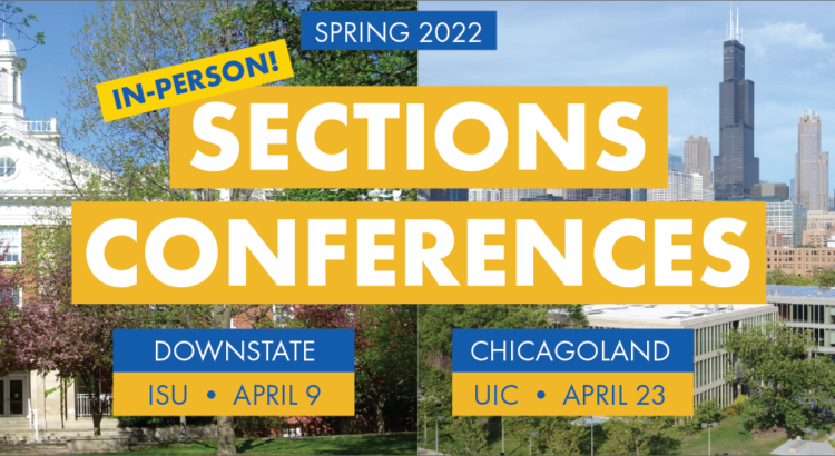 Alpha Phi Omega Region F Spring 2022 Section Conferences: April 9 at ISU and April 23 at UIC