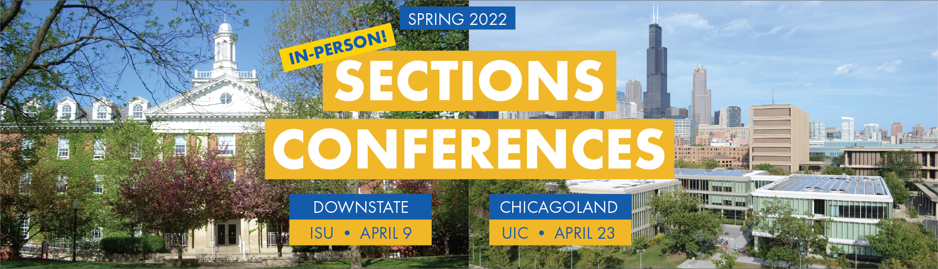 Alpha Phi Omega Region F Spring 2022 Section Conferences: April 9 at ISU and April 23 at UIC
