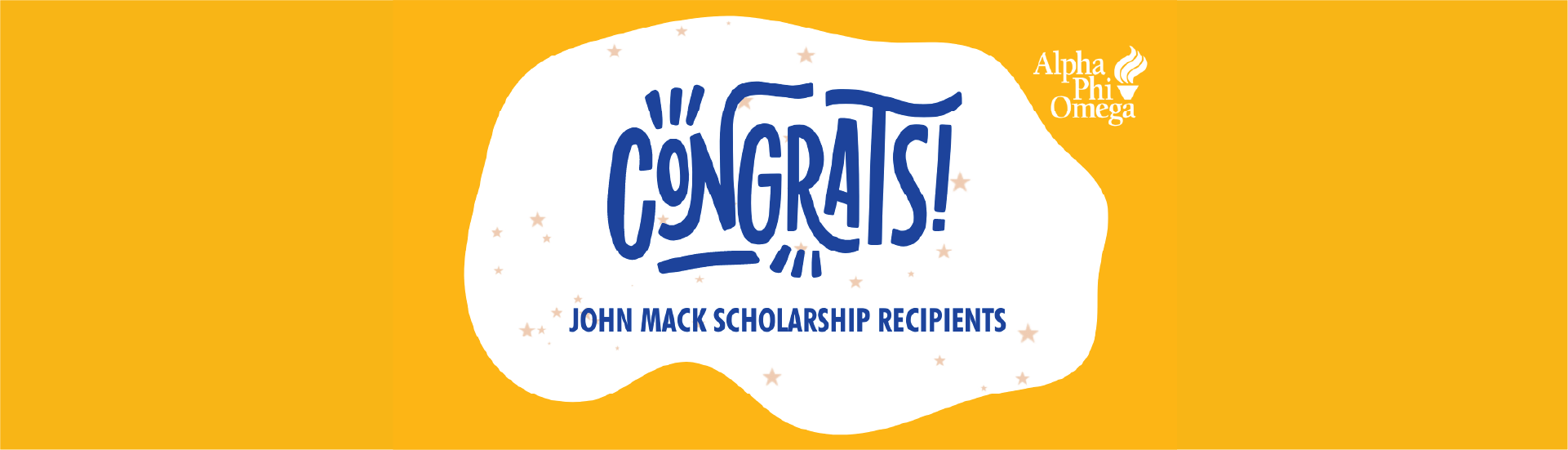 Congrats to the 2022 John Mack Scholarship recipients!